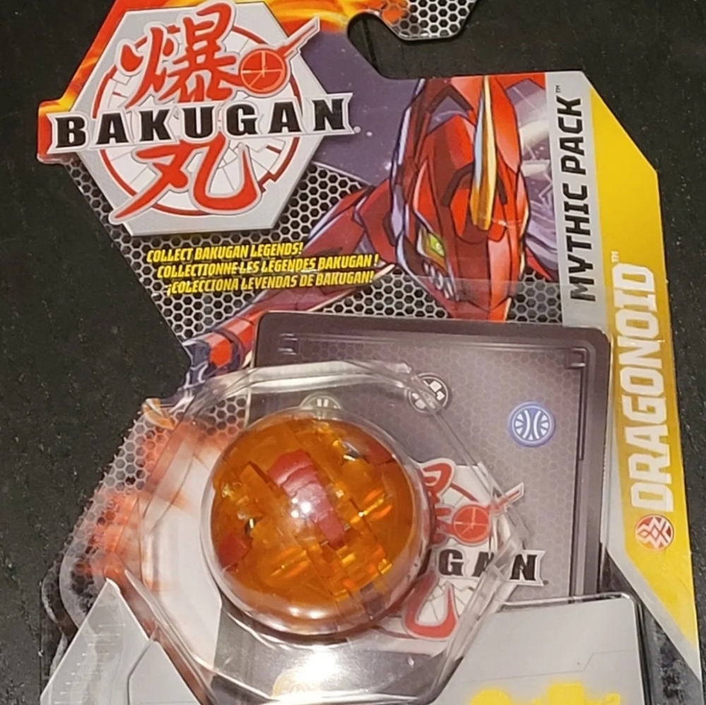 Bakugan Mythic Pack Dragonoid  Orange Ultra Rare Chase